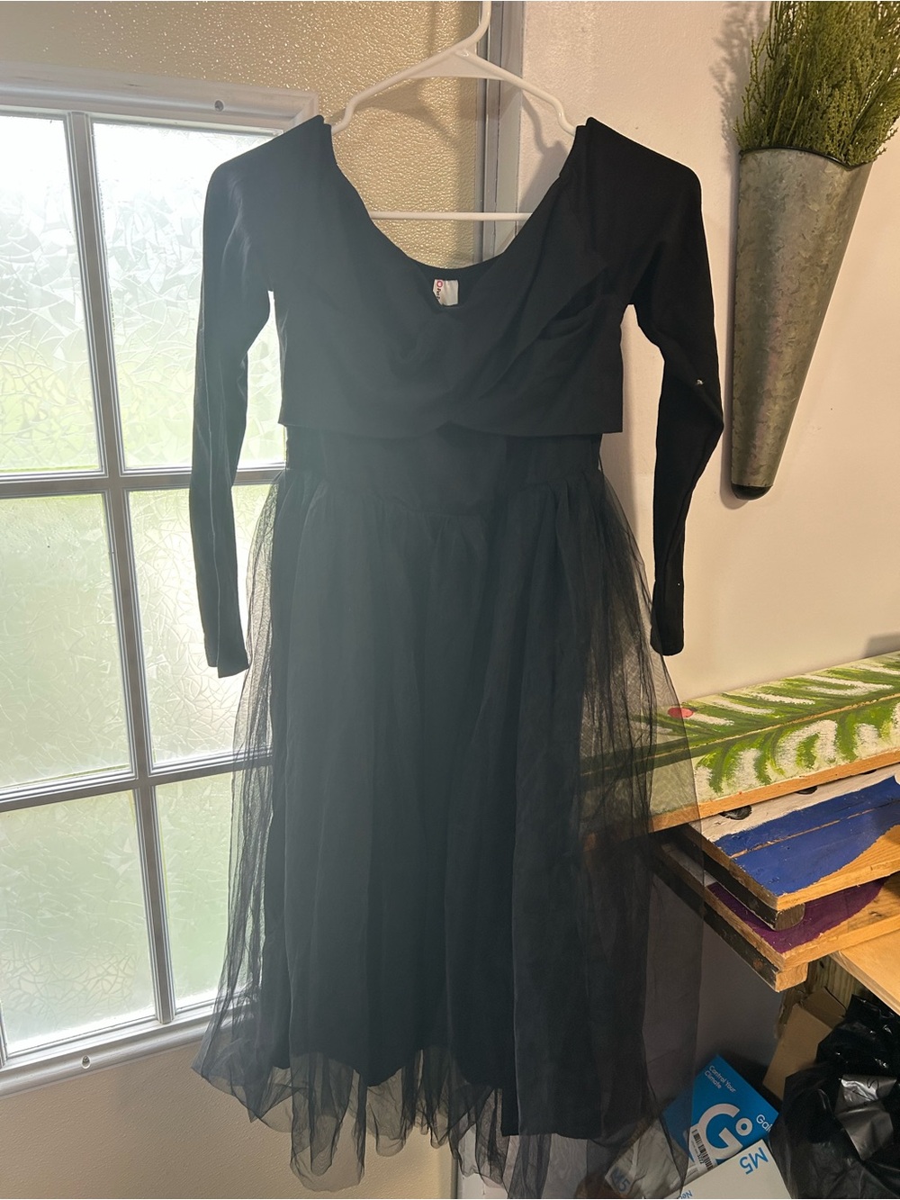 Black Halloween dress size S